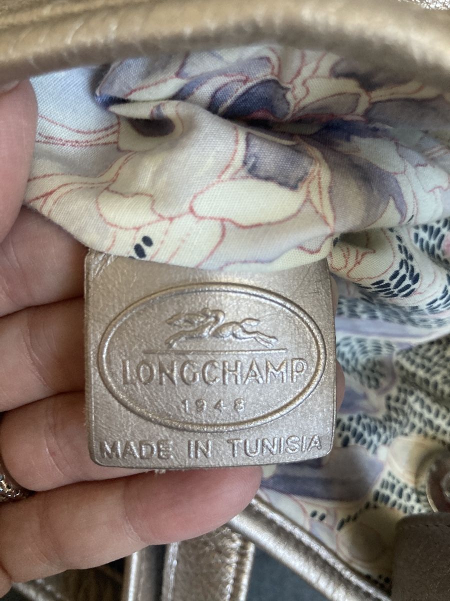 Longchamp Borse da donna: Longchamp Tasche silbrig – Nuovo (secondo la descrizione) da Bern venduto da Croquant 2