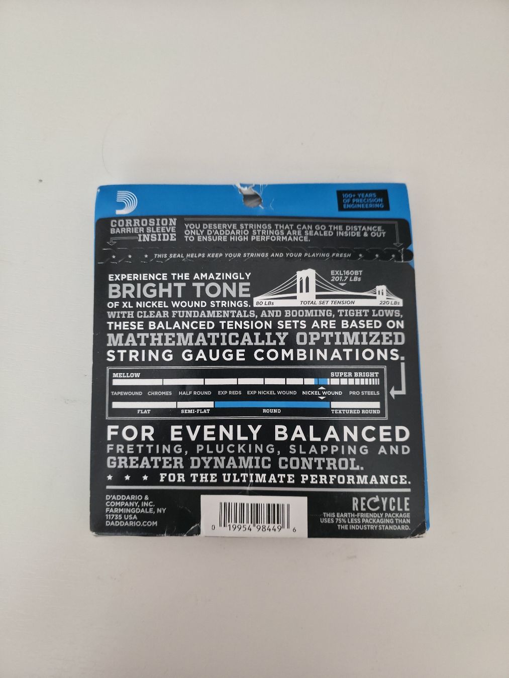Strumenti musicali: Bass strings – Nuovo e nell'imballaggio originale da Zürich venduto da jul_tr7d 1