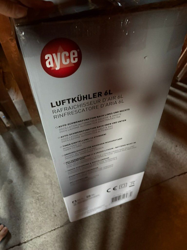 Klimageräte: Ayce Luftkühler kühler air cooler ab 1. Fr. – Gebraucht aus Zürich von SwissMarket24 5