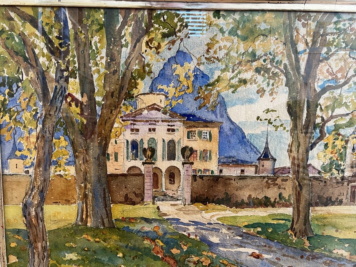 Tableaux: Aquarell von Adolf Tièche – D'occasion à Zürich par pat_vb56 3