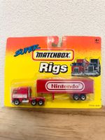 1993 MATCHBOX SUPER RIGS NINTENDO TRUCK TRAILER DIECAST rar
