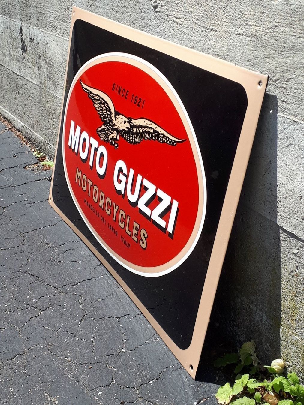 Ecriteaux: Emailschild Moto Guzzi – D'occasion à Zürich par timbuktu03 1