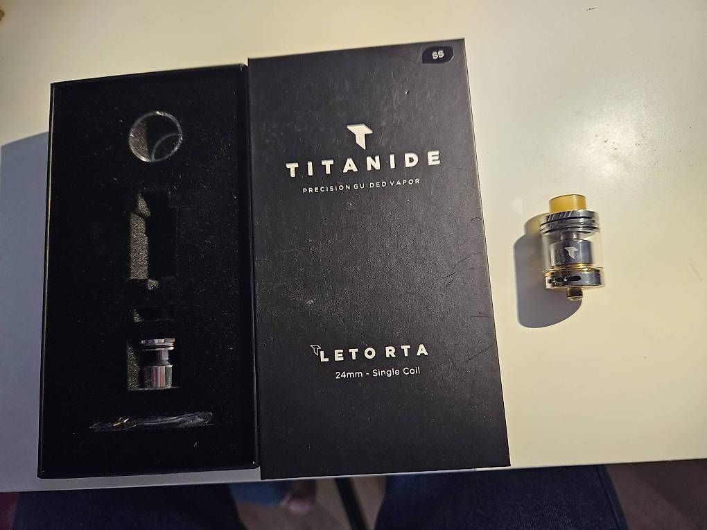 Altri Prodotti per fumatori: Titanide leto rta 24mm – Usato da pully venduto da tissapicou