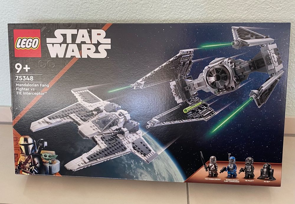 LEGO 75348 - Mand. Fang Fighter vs. TIE Interceptor / NEU | Kaufen auf ...