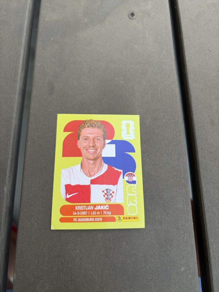 Panini Carte collezionabili: Kristijan Jakić – Nuovo (secondo la descrizione) da Dornach venduto da metallbau.ch