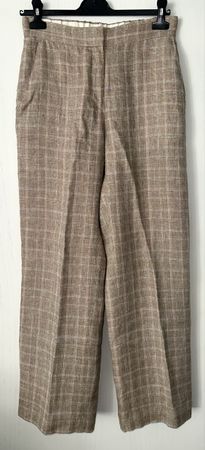 MAJE HOSE GR. 38 Leinen 