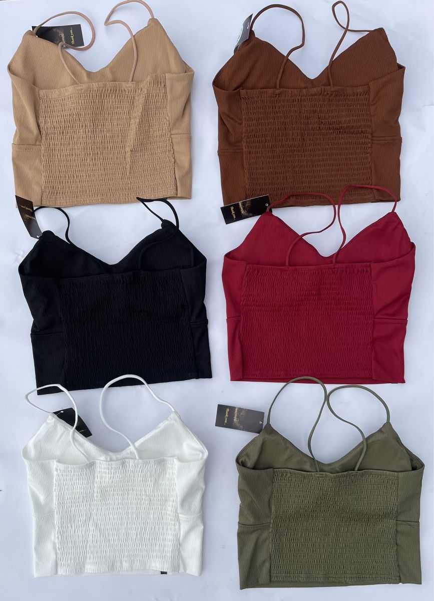 Lotti di vestiti: Paket Set neu Damen Tops L XL basic elastisch mit cup 747 – Nuovo e nell'imballaggio originale da Vinelz venduto da Messer2007
