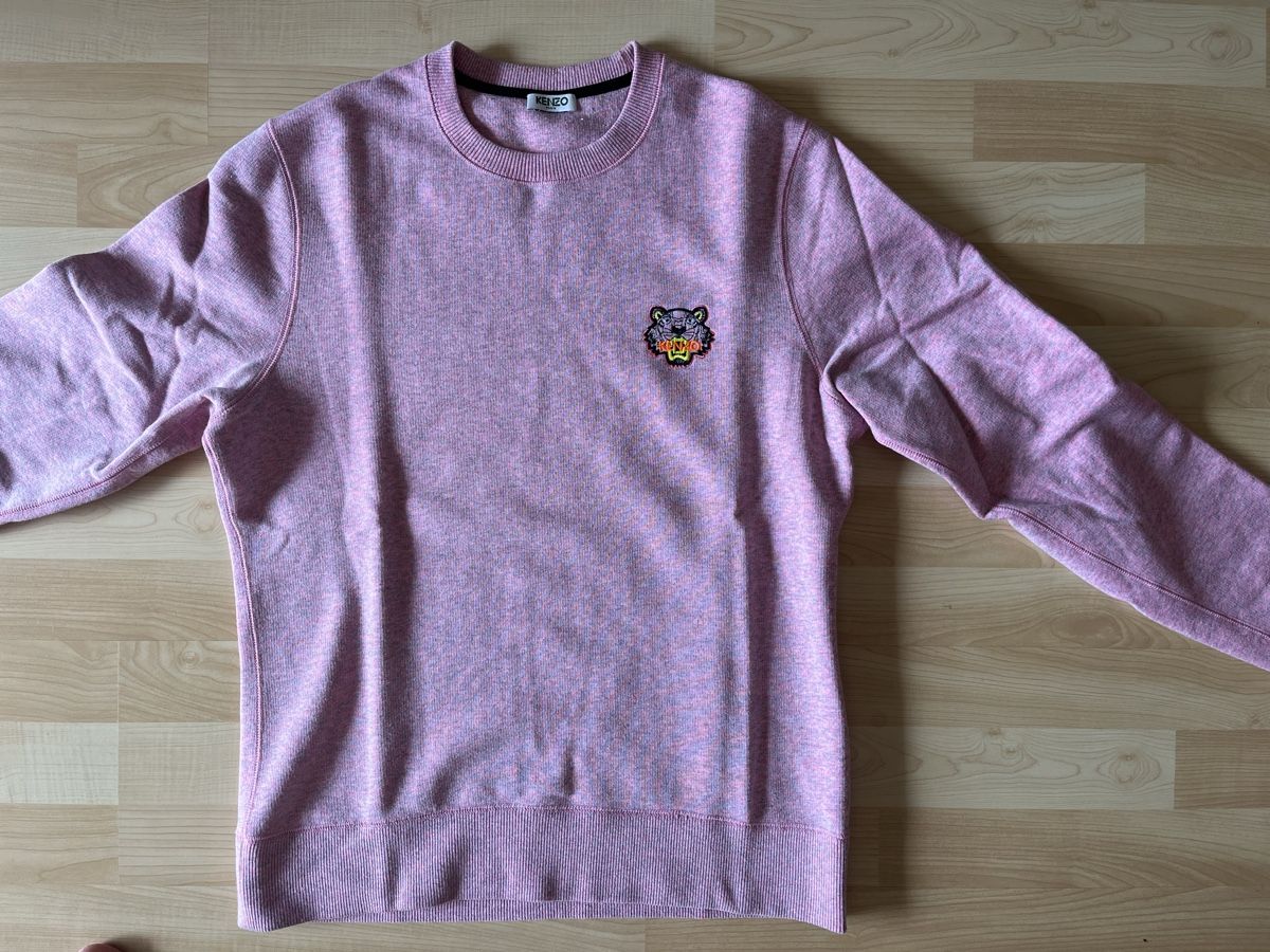 Kenzo Maglioni & Felpe: Kenzo Pullover, Grösse M, Rosa mit Tiger, Herren – Nuovo (secondo la descrizione) da Zug venduto da Nickwalks999 4