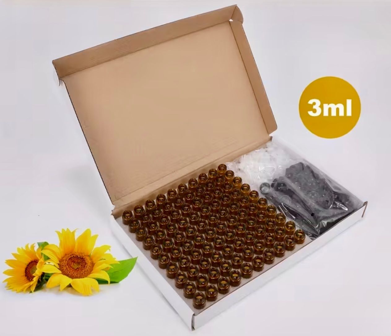 Altro in Stoviglie & Bicchieri: Mini Tropf-Fläschchen Braunglas, 3ml,   100 Stk – Nuovo e nell'imballaggio originale da Dättwil AG venduto da Tara670 4
