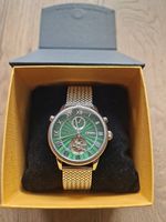 Portas PS6611B15-01 Automatik Uhr Grün Open Heart Skelett