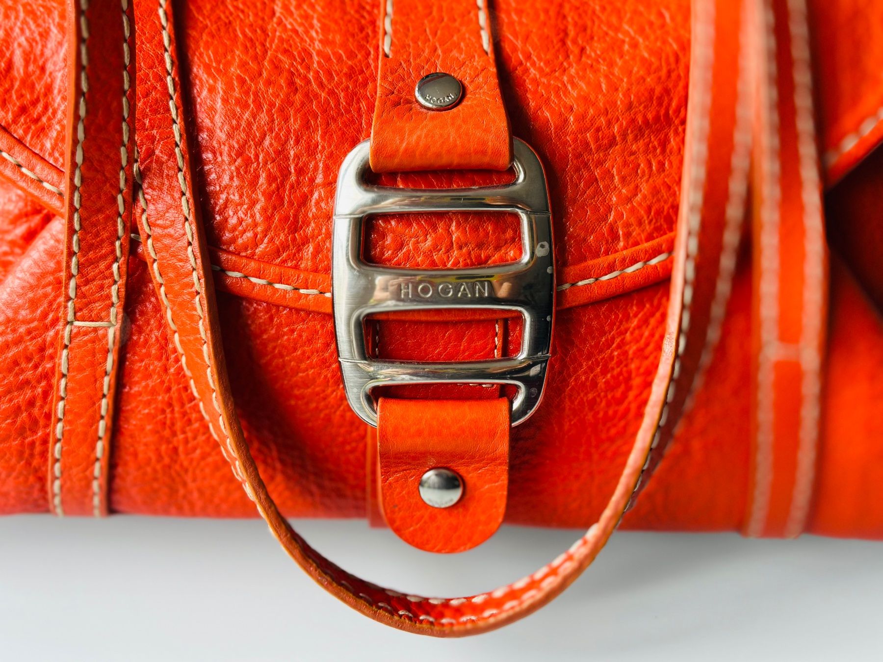 Hogan Taschen für Damen: Hogan Ledertasche Orange – Gebraucht aus Zufikon von Modestil365 4