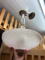 Wunderschöner Leuchter aus Holz/Glas