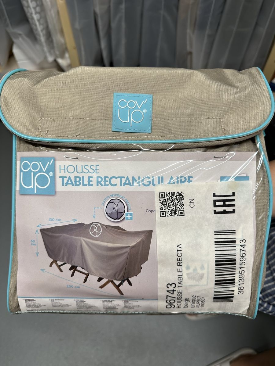 Tables: Cov'Up Rectangular Table Cover – D'occasion à Herrliberg par mykee5