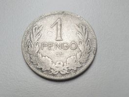 🇭🇺 Hungary 1 Pengo 1937 Silver 5g