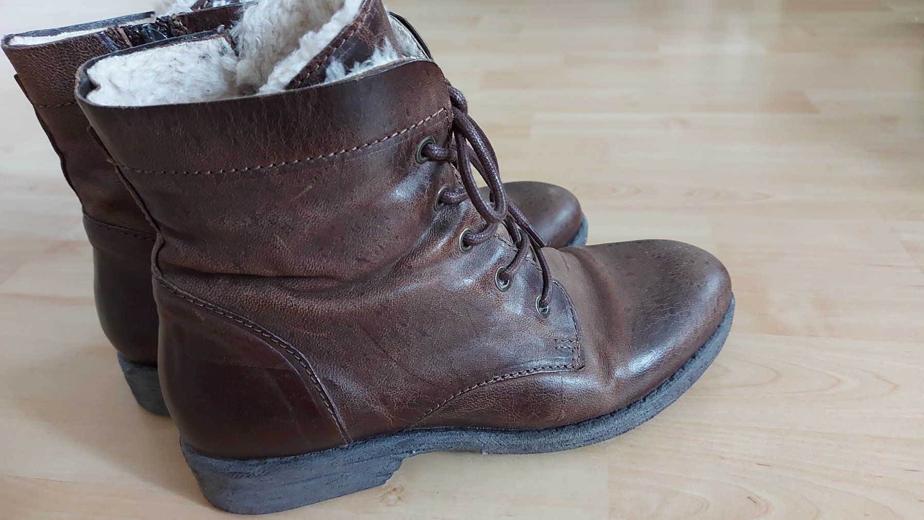 Mjus Scarpe da donna: MJUS Stiefelette gr,38 Braun – Usato da Nebikon venduto da Draga25 1