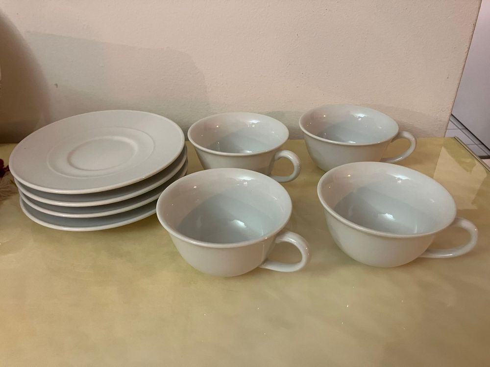 H&h set 4 tazze t lotus bianco cc220 von H&H. Besteck günstig online