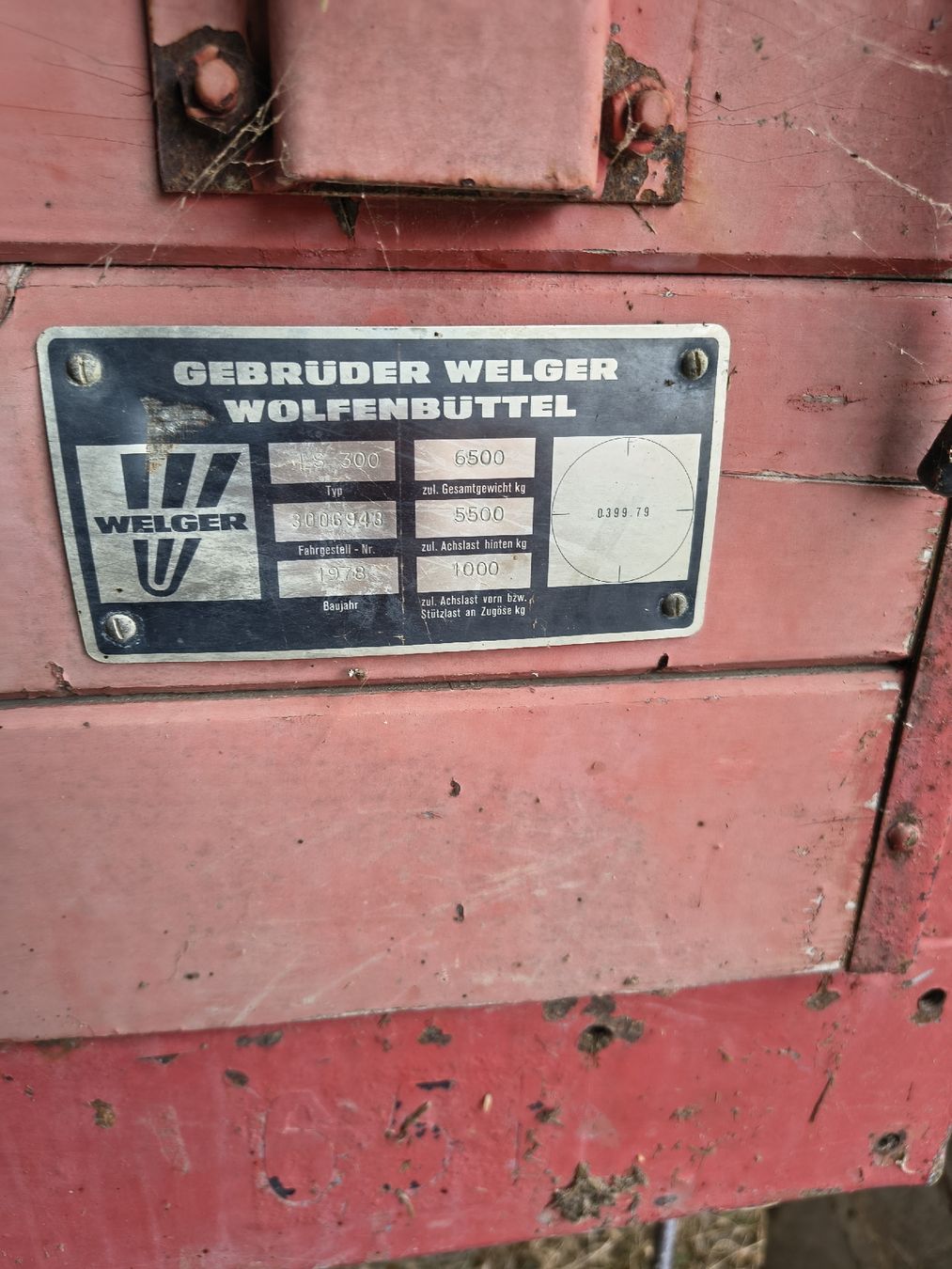 Welger Toutes les machines: Mistzetter Welger LS300 – Défectueux à Full-Reuenthal par dan_lr6l 1