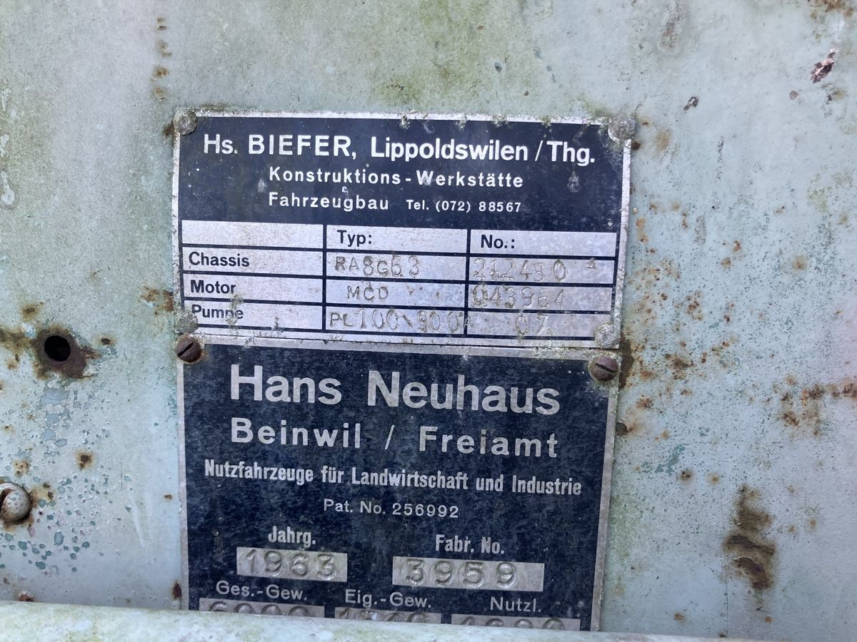 Bührer Trattori: Traktor Bührer/ Biefer – Difettoso da Uerkheim venduto da Dealer-4813 7
