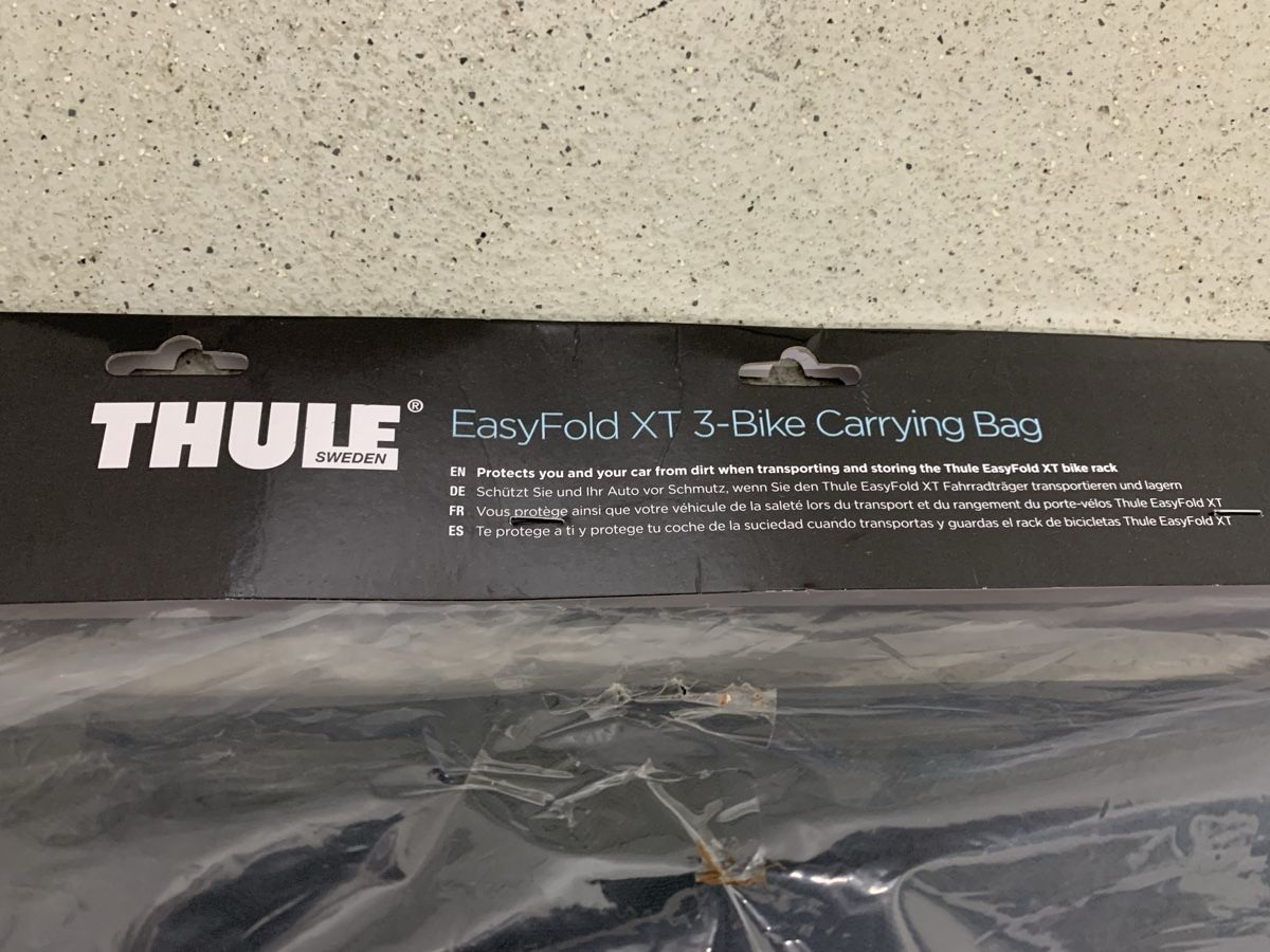Thule Portapacchi: Thule EasyFold XT 3-Bike Tragetasche – Nuovo (secondo la descrizione) da Hünenberg venduto da Melanie800 2