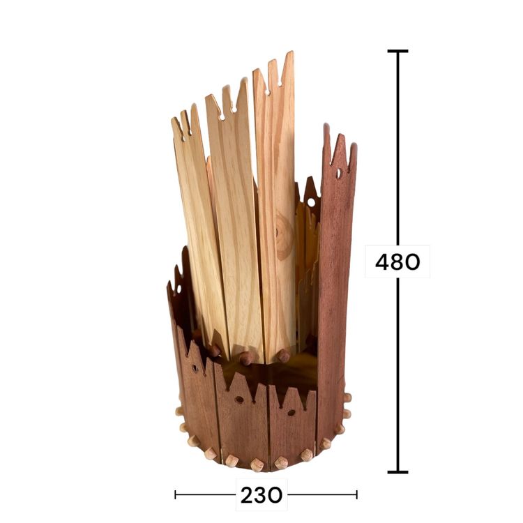 Rührtrommel | L= 24,5 Cm, = 8,5 Cm, Holz, Per Stück