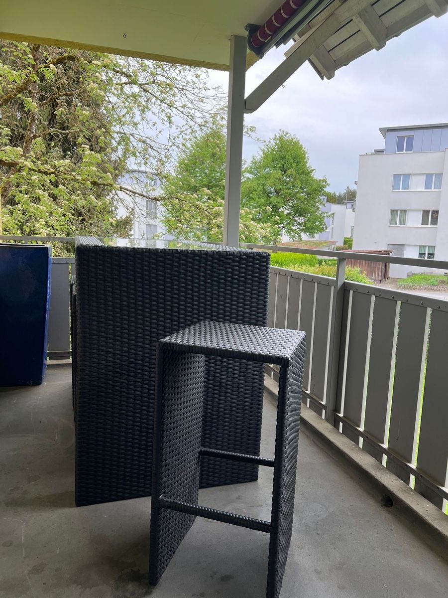 Set di tavolo e panche: Garten Esstisch Set, mit Glasplatte – Usato da Aeugstertal venduto da lthi1227 3