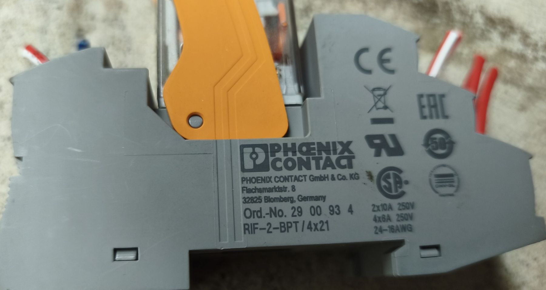 Phoenix Contact Componenti elettronici: Phoenix Contact RIF-2-BPT/4x21 Relaismodul – Usato da Glashütten venduto da Brockenhaus85 1