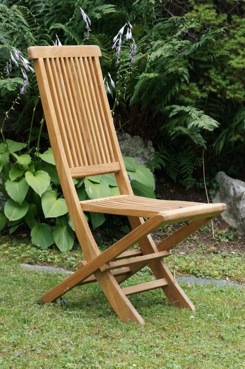 Teak GartenKlappsessel JETZT ZUM LIQUIDATIONSPREIS ! Kaufen auf Ricardo