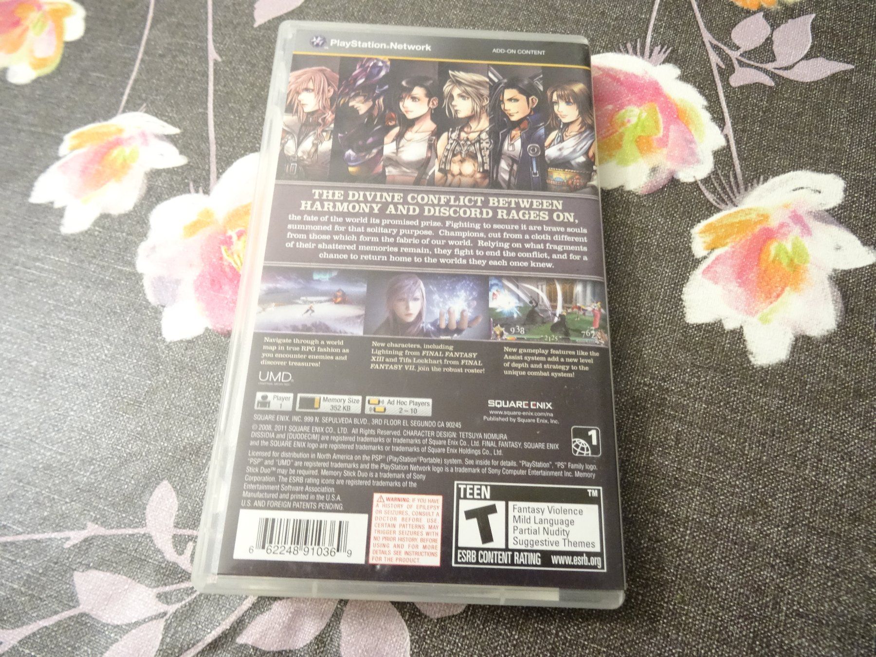 Sony Spiele: Dissidia 012 duodecim Final Fantasy PSP – Gebraucht aus Olten von Disc-Ausverkauf 2