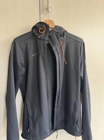Mammut Softshell Jacke Damen (Gr. S, schwarz)