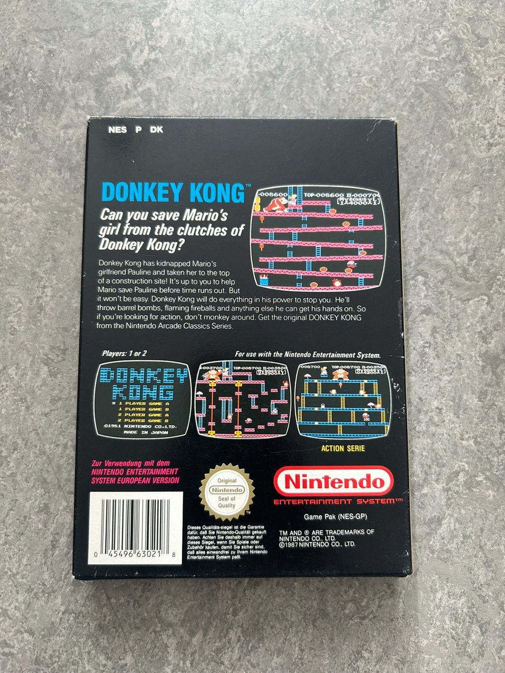 Nintendo Spiele: Donkey Kong NES CIB – Gebraucht aus St. Gallen von bubblybee 2