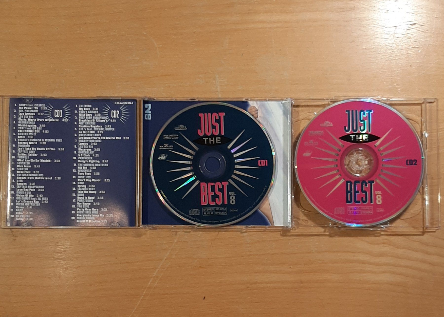 CDs: Just The Best Vol. 8, 2CD Hit Compilation Sampler 1996 – Gebraucht aus Schönenberg TG von breiti12 2