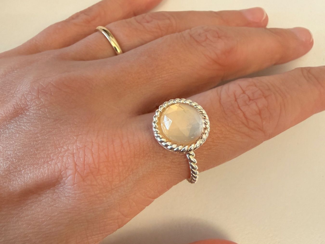 Anelli: Rosenquarz Ring Silber 925 58 – Nuovo e nell'imballaggio originale da Zug venduto da gold.schmuck 3