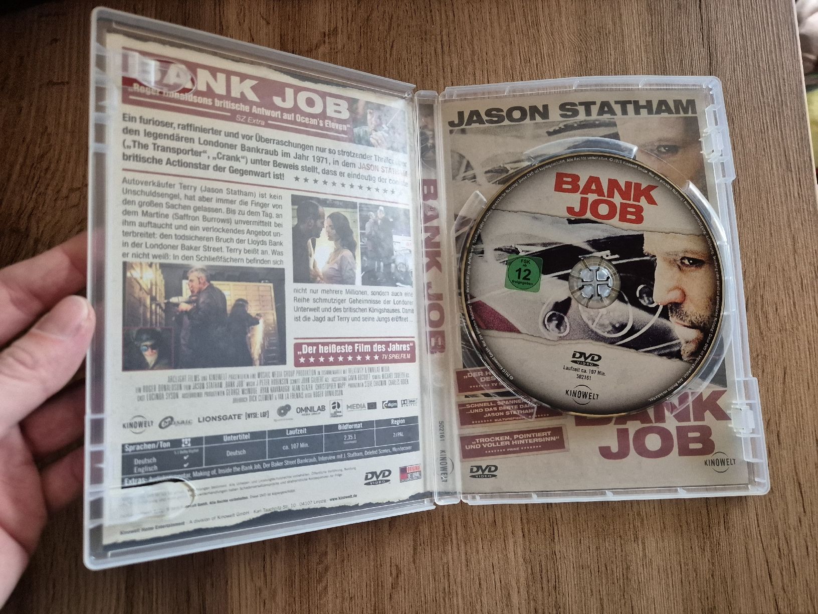 Tutti i DVDs: Bank Job DVD – Nuovo (secondo la descrizione) da Berneck venduto da jst_nk6y 2