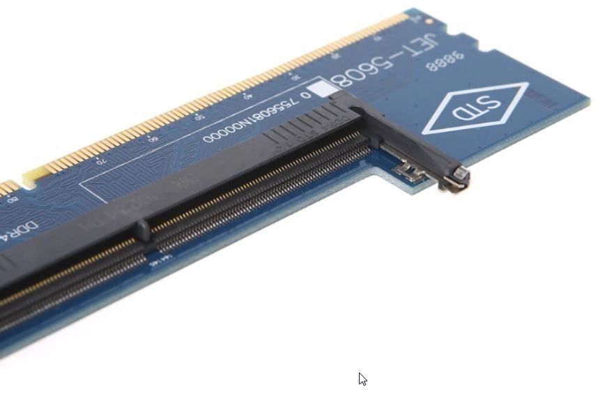 Memoria / RAM: DDR4 Ram SODIMM auf DIMM-Adapter – Nuovo e nell'imballaggio originale da Unterägeri venduto da RmOnline 6
