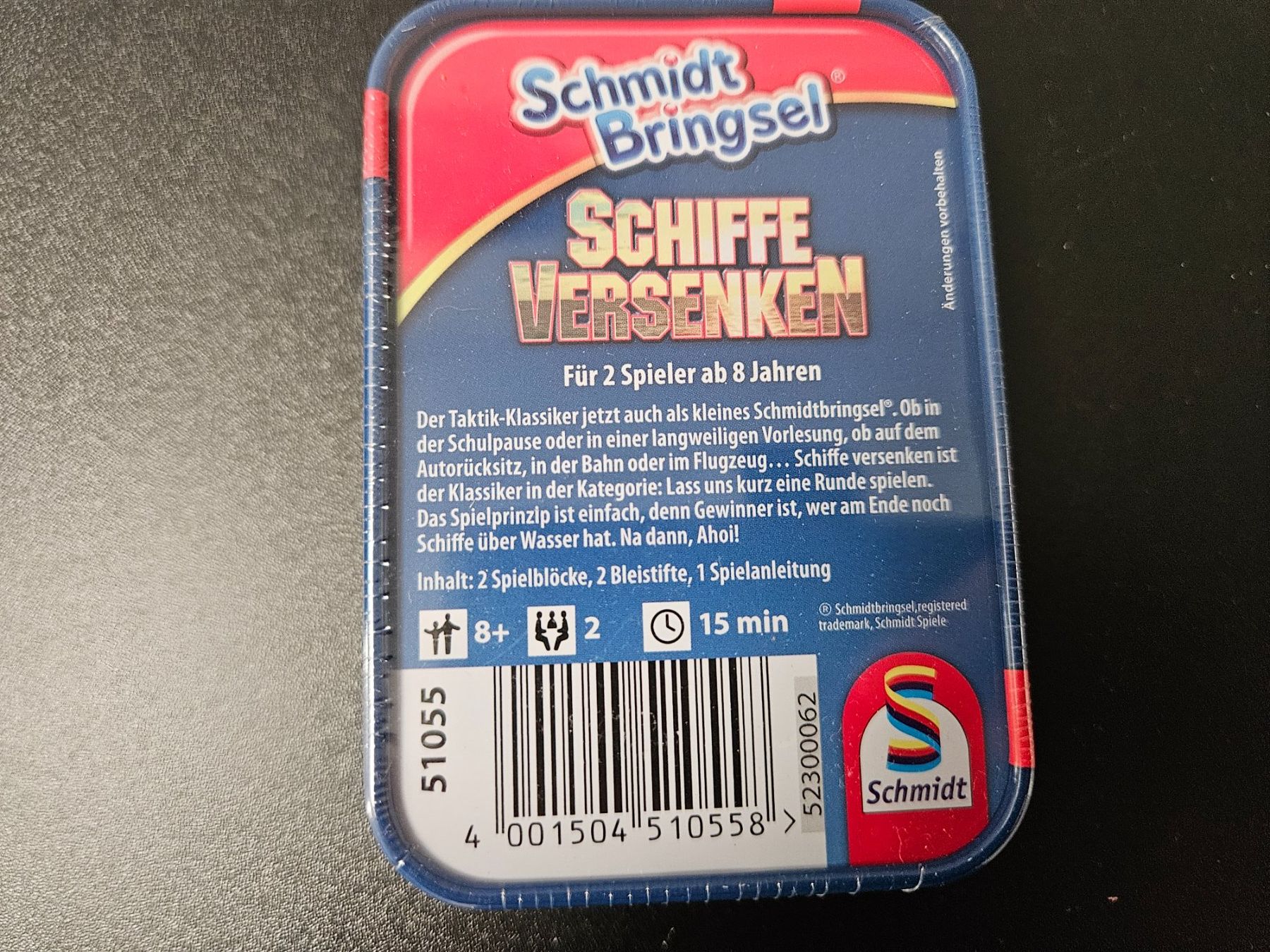 Giochi: Neu - Schmidt Bringsel - Schiffe versenken – Nuovo e nell'imballaggio originale da Dagmersellen venduto da Jarsetz_Restposten 1