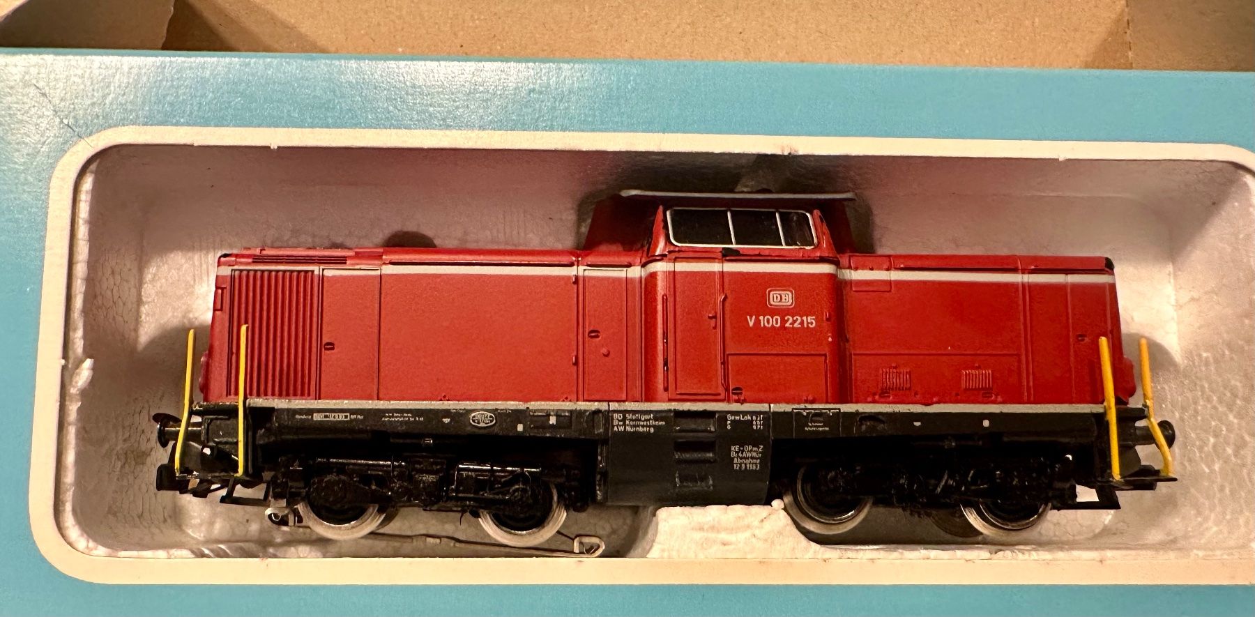 Märklin Modellini di ferrovie: Märklin DB V100 AC Analog H0 – Usato da Oftringen venduto da ib.85 1