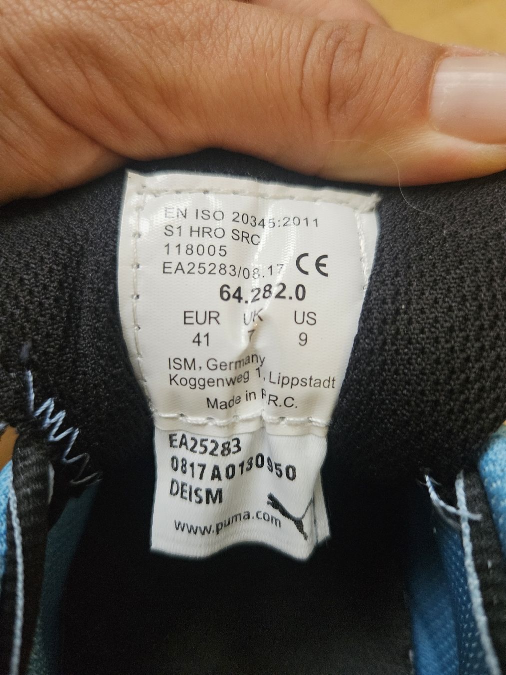 Puma Chaussures hommes: Puma Sicherheitsschuhe Gr 41 – Neuf (Voir description) à Zürich par Mel666 4