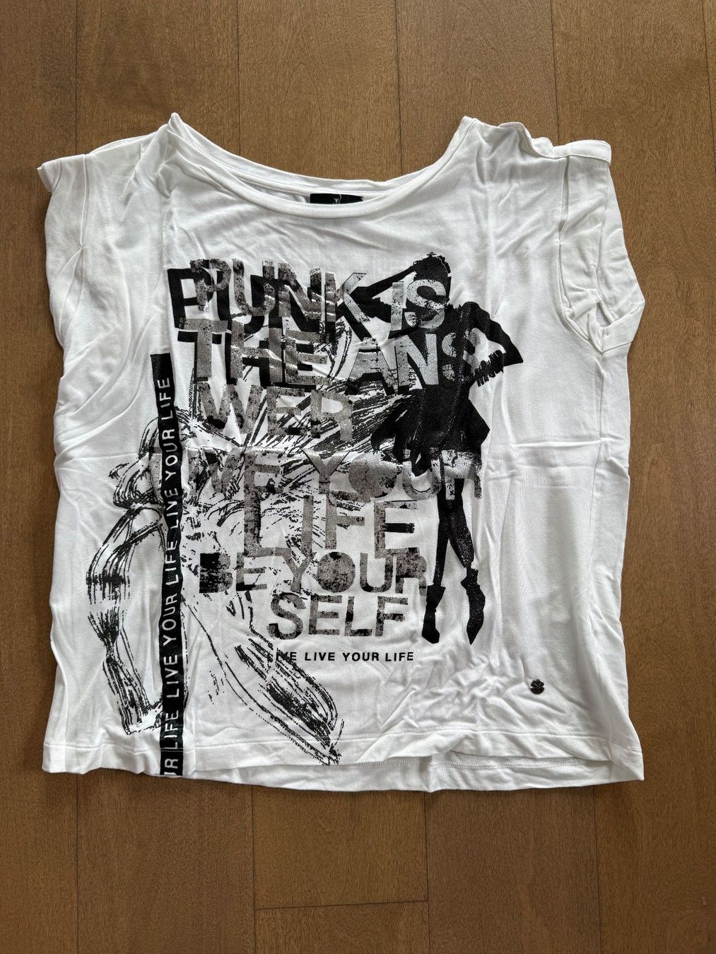 Monari T-shirt: MONARI: Print T-Shirt Gr. 36 – Usato da Meilen venduto da kleisi01