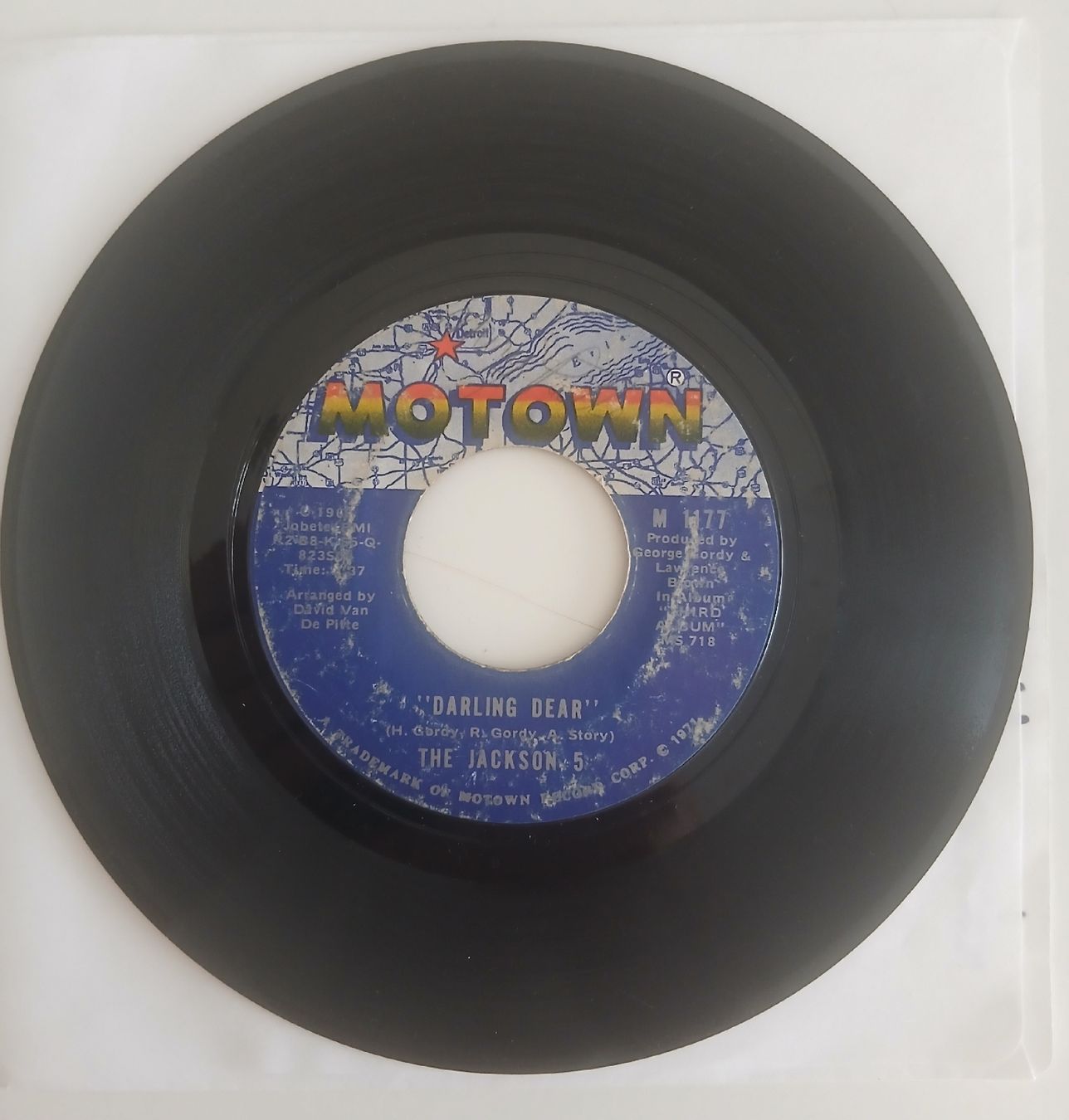 Dischi in vinile: Michael Jackson & The Jackson 5 Darling Dear M 177 7" rare – Usato da Watt venduto da Tomaf