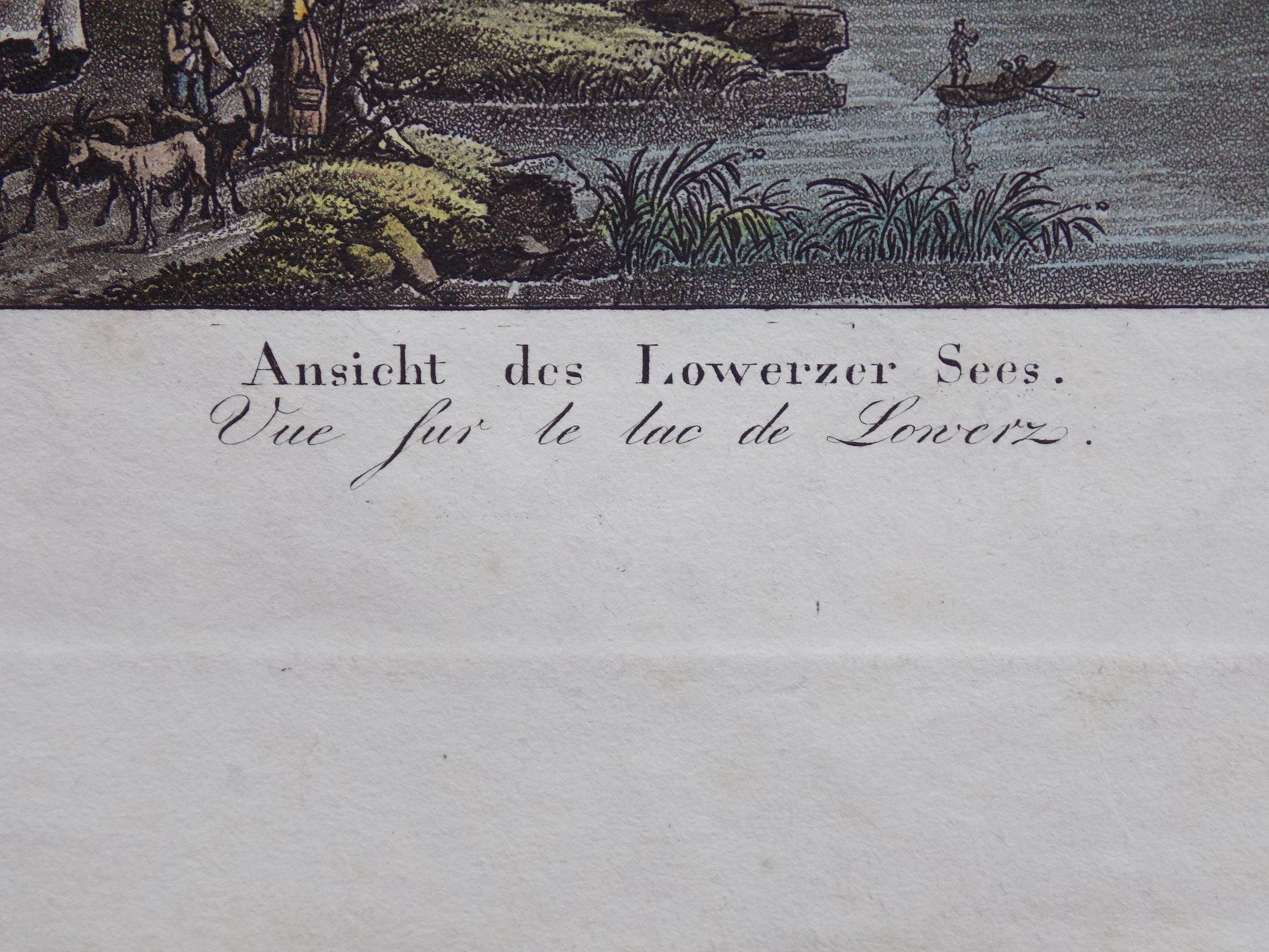 Incisioni: Lauerzersee Lory koloriert – Usato da Risch venduto da Rischli15 2
