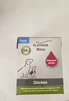 Hundefutter 72 Packungen Platinum Puppy Chicken