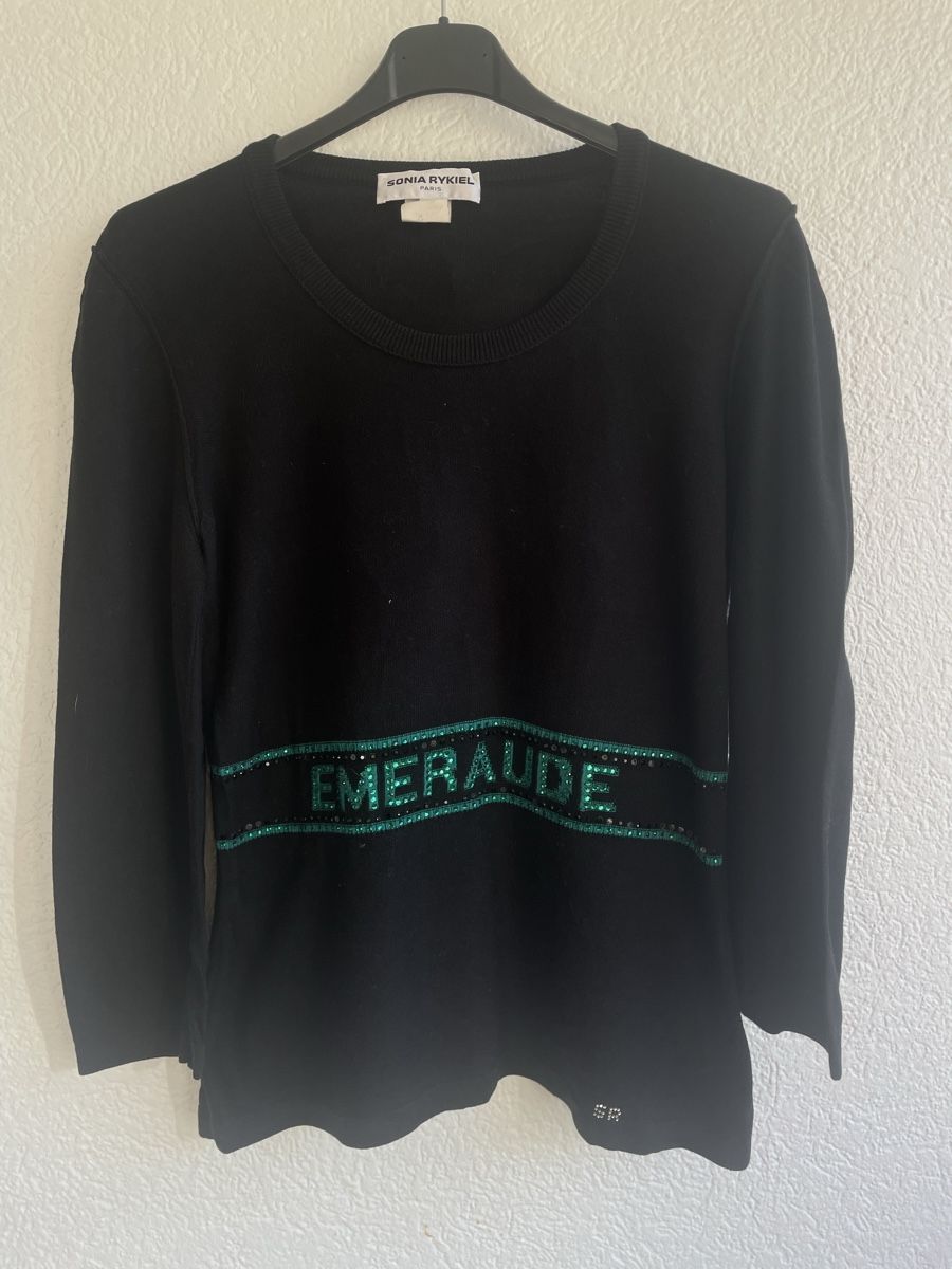 Sonia Rykiel Maglioni & Felpe: Pull Sonia Rykiel noir ! – Usato da Martigny venduto da Lea_lucci