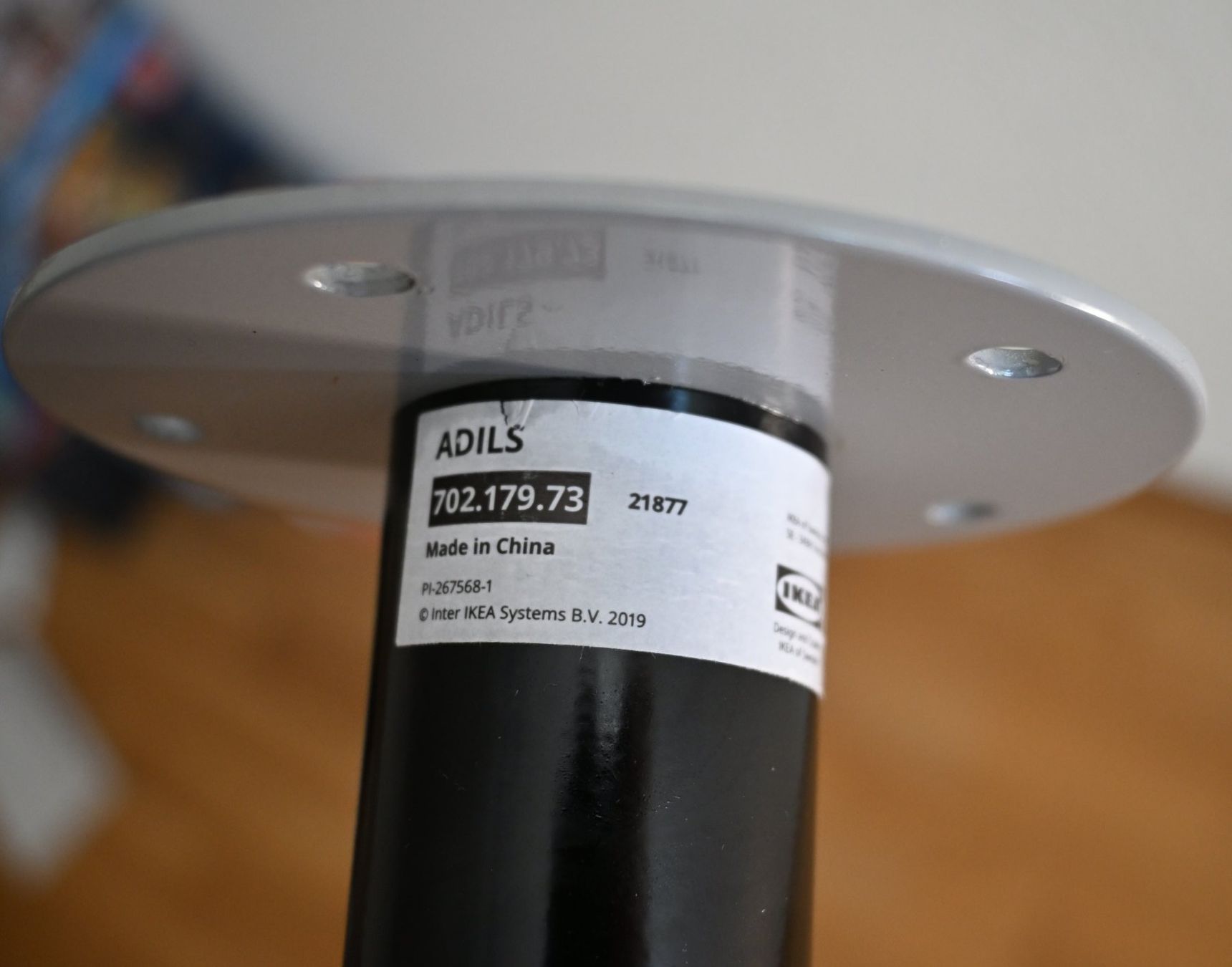 Ikea Altri mobili: 4 Stück IKEA Tischbeine ADILS | Schwarz – Usato da Scherz venduto da Neogeo5000 6