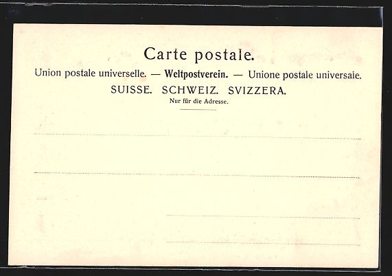 Cartoline postali: AK Baar, Blick zum Schulhaus – Usato da Berlin venduto da bartko-reher 1