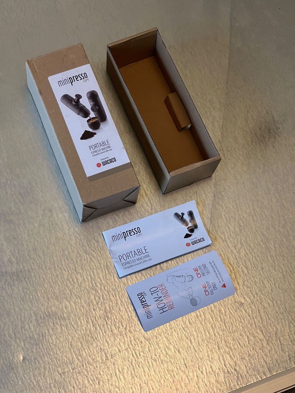 Wacaco Macchine per caffè & Macchine per espresso: Minipresso Portable Espresso Machine – Usato da Zürich venduto da bbberem 1