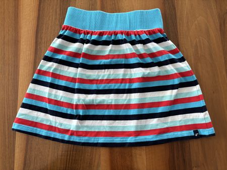 Jako-o Rock gestreift Blau Rot Grösse 140/146