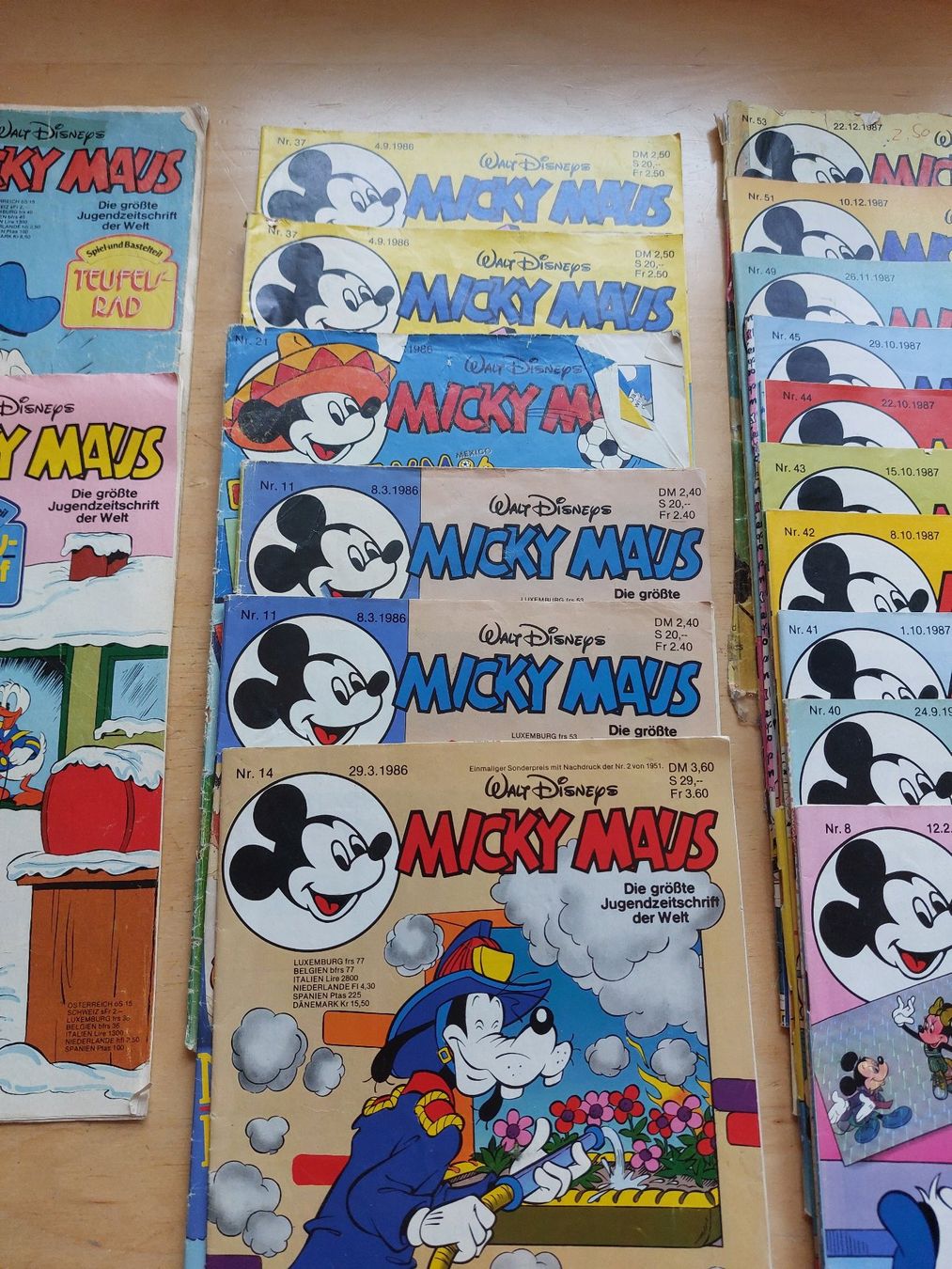 Fumetti: 18 MICKY MOUSE - 1982/1986/1987 – Usato da Gipf - Oberfrick venduto da Esnoopy 2