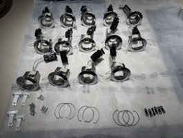 10Stk.Einbauspots GU10 Fassung