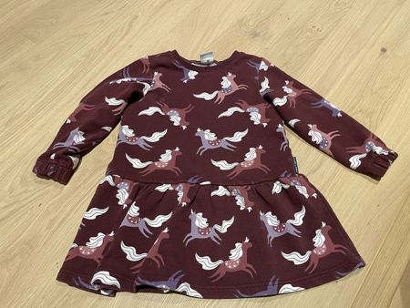 Tolles Polarn O. Pyret Kleid, Pferde, Gr. 98/104