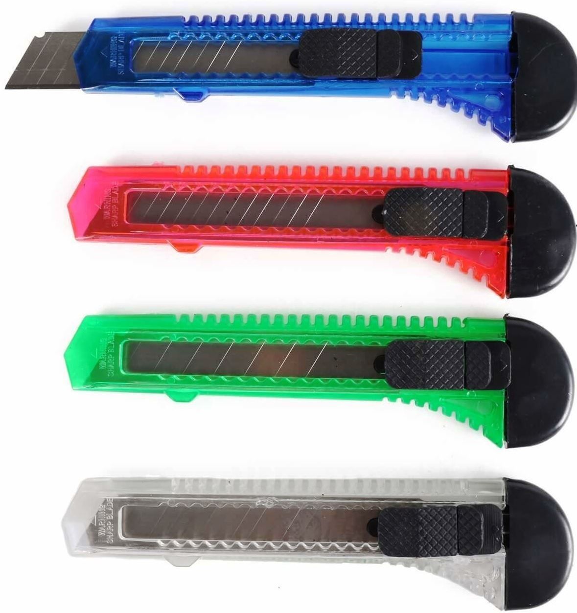 Messer: 4er Set Cutter Abbrech-Messerset 18mm – Neu und originalverpackt aus St. Gallen von schnaeppchen-preise